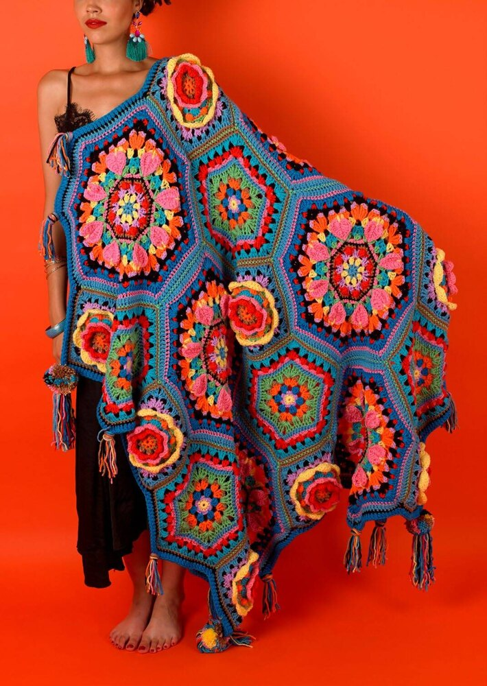 Designer Spotlight: The Best Knit & Crochet Patterns Inspired By Frida Kahlo