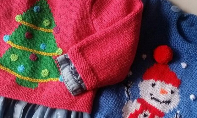 Christmas In July … Knit A Couple Of Cute Sweaters … Totally *Not* Ugly!