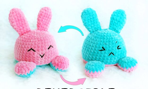 Christmas In July … Crochet a Reversible Bunny Amigurumi, It’s Magic!