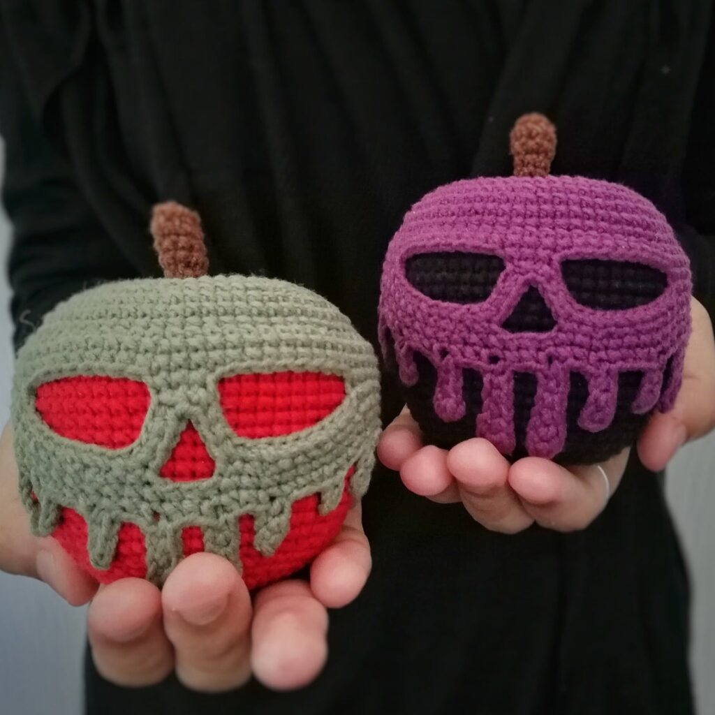 We Interrupt Christmas In July To Bring You A Perfect Poisoned Apple Pattern For Crocheters