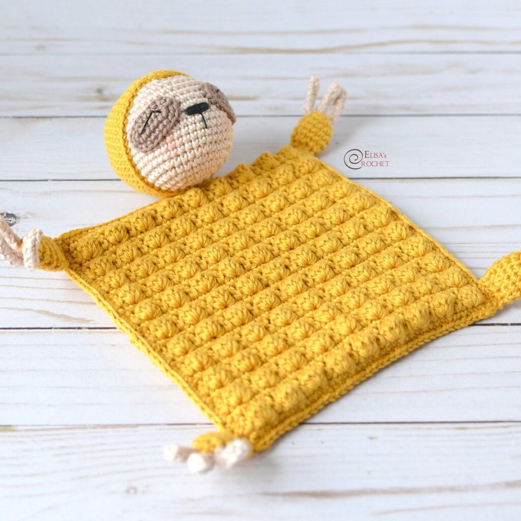 Crochet An Adorable Sloth Blanket ... So Cute!