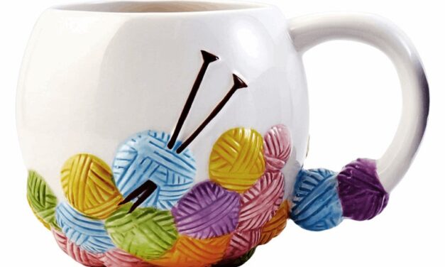 Christmas In July … Here’s A Perfect Ceramic Mug For Any Knitter On Your List