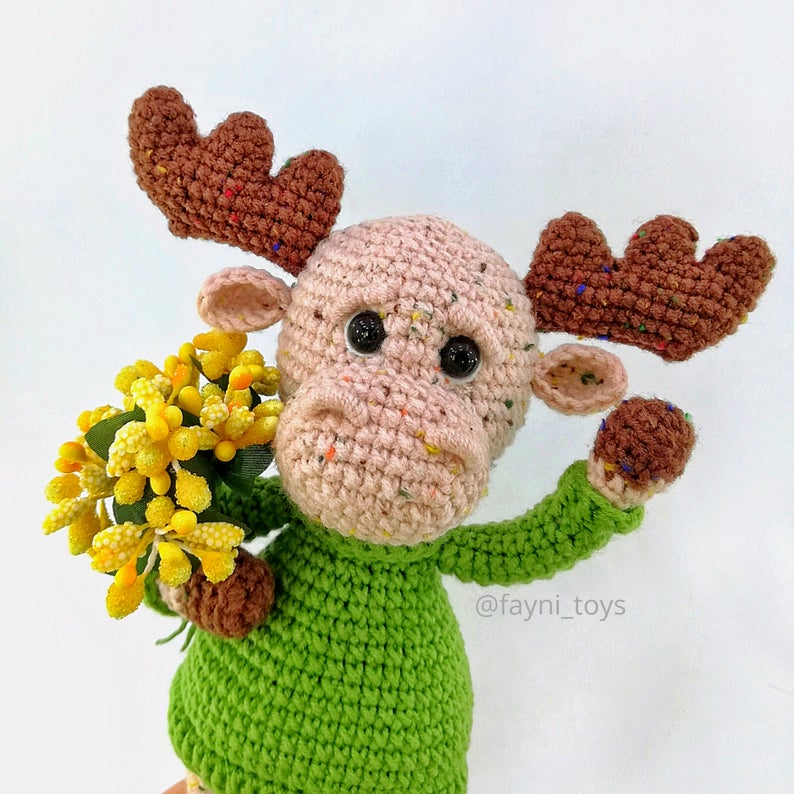 designed by designed by Svetlana of Fayni Toys #crochet