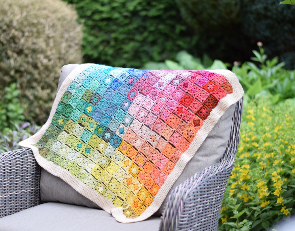 Christmas In July … Crochet A Watercolor Granny Blanket, Pattern Designed By Christina Hadderingh