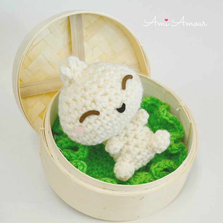 Three FREE Bao Dumpling Amigurumi Patterns To Celebrate National Bao Day - Steamed Buns YUM!