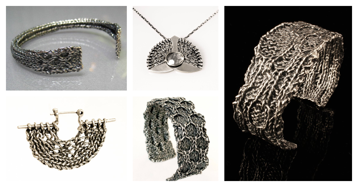 No Time To Make A Gift? Any Knitter On Your List Will Adore These One-Of-A-Kind Silver Jewelry Pieces