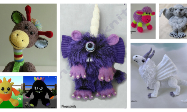 Designer Spotlight: Unique, Colorful and Quirky Knit Patterns By Sandy Of Phoenix Knits!