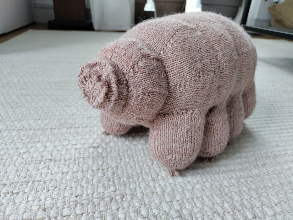 Knit A Steve The Tardigrade With A Free Pattern From Sofia Raak