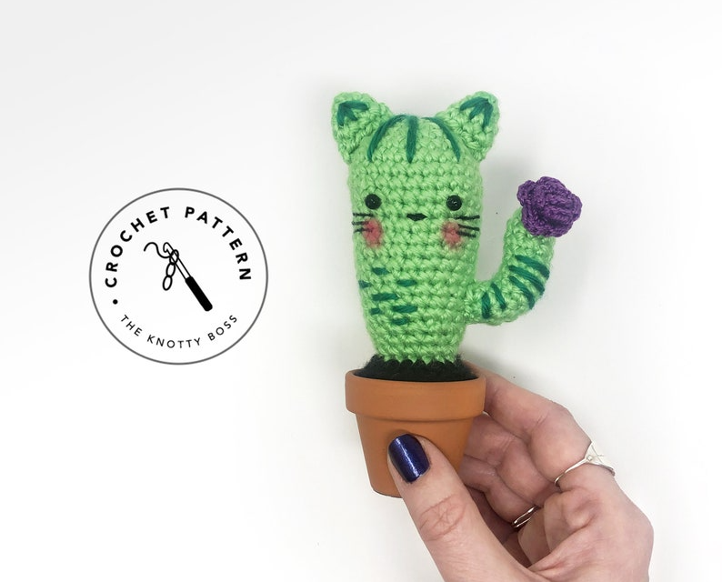 Crochet a Cactus Cat Amiguruimi … Could Make The Quirkiest Housewarming Gift Ever!