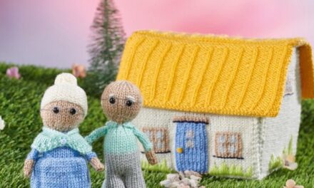 Knit Grandma and Grandpa’s Cottage, A Fun Pattern From Fluff & Fuzz’s Amanda Berry