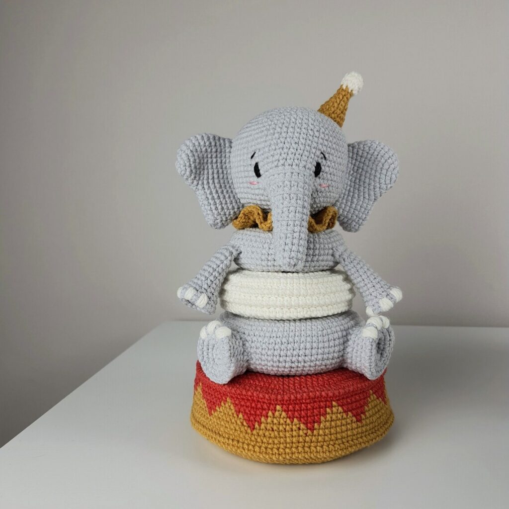 Four Fun Toy Patterns For Crocheters ... Stacking Toys, a Robot Shape Sorter and An Activity Cube ... Plus, Bonus Unicorn!