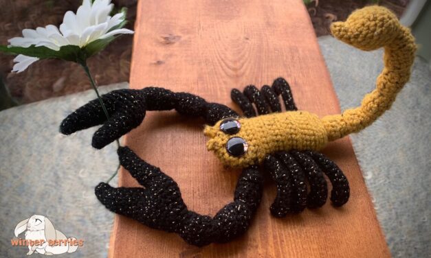 Crochet A Super Cool Scorpion Amigurumi Designed By Dayna Of Winter Berries