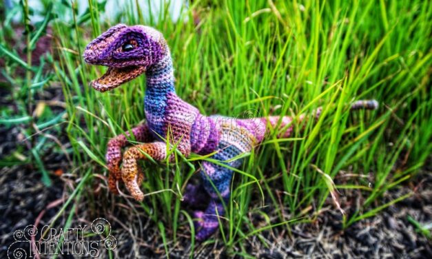Crochet an Astounding Velociraptor, Amigurumi Pattern Designed By Megan Lapp Of Crafty Intentions
