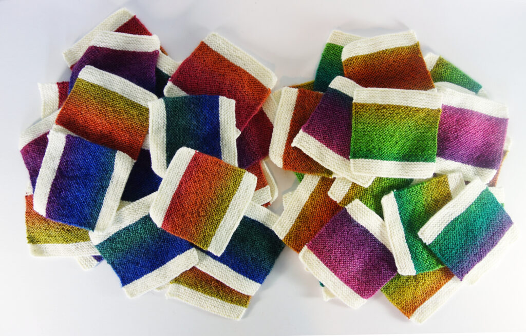 If You Can Knit A Garter Stitch, You Can Make This Fancy-Pants 'Oblongs' Blanket ... Free Pattern Designed By Frankie Brown!