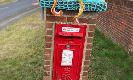 How To Crochet a Square Post Box Topper, Designed By Rebecca Tyler-Squires