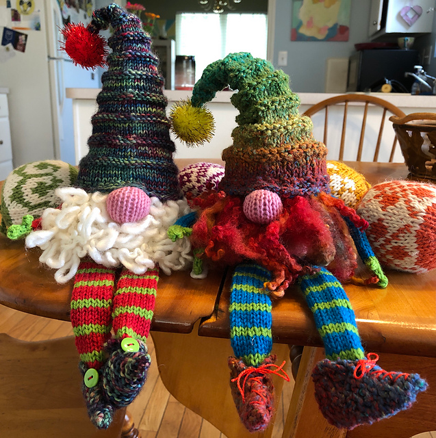 A Knit Gnome for Your Home ... Five Fun Patterns To Choose From!
