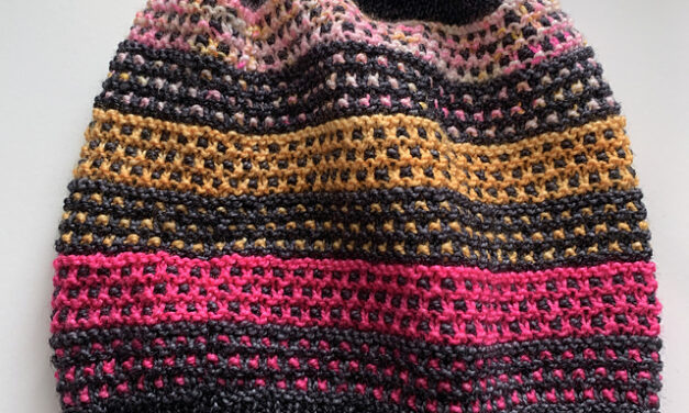 Knit a Cute ‘Quite Dotty Hat’ Designed By Nona Davenport