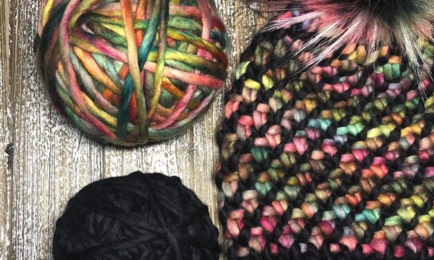Knit a Kaleidoscope Beanie Hat Designed By Cate Savard of Weird Sheep
