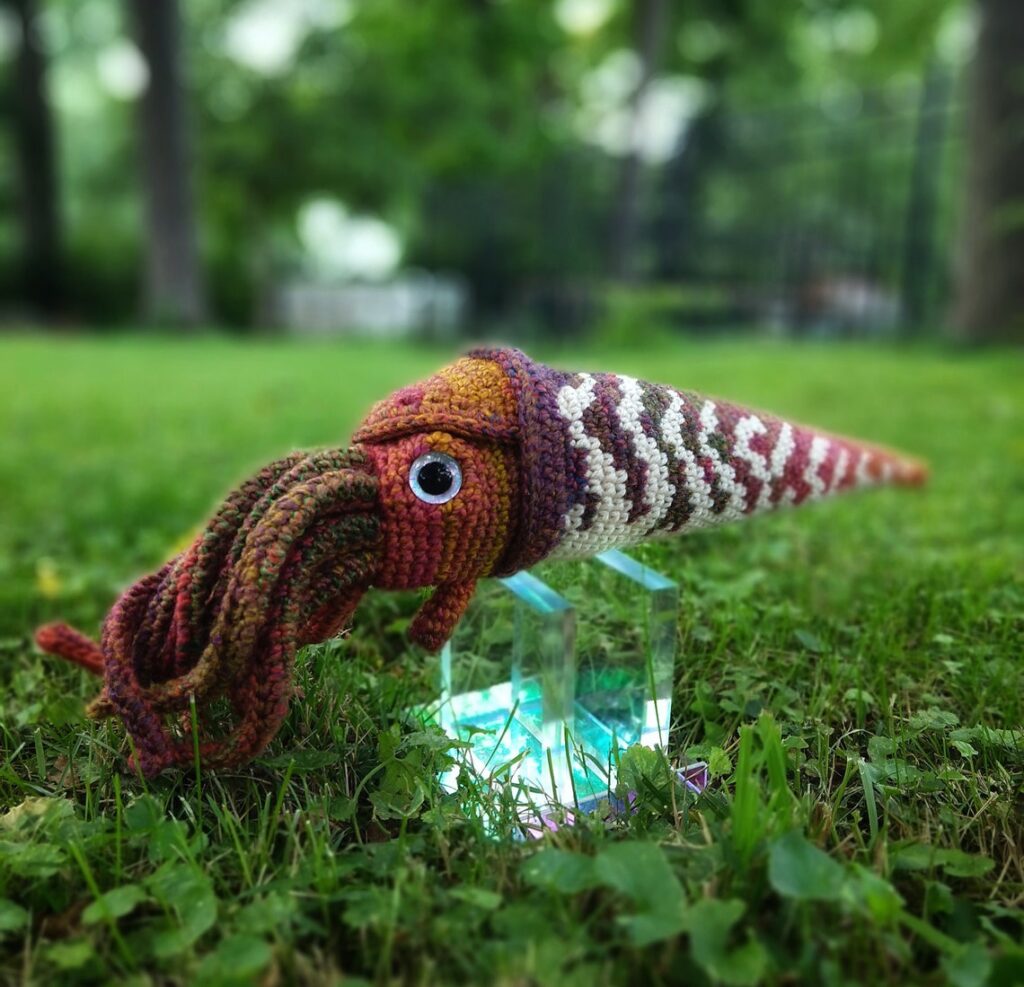 Crochet a Cameroceras Nautilus Amigurumi