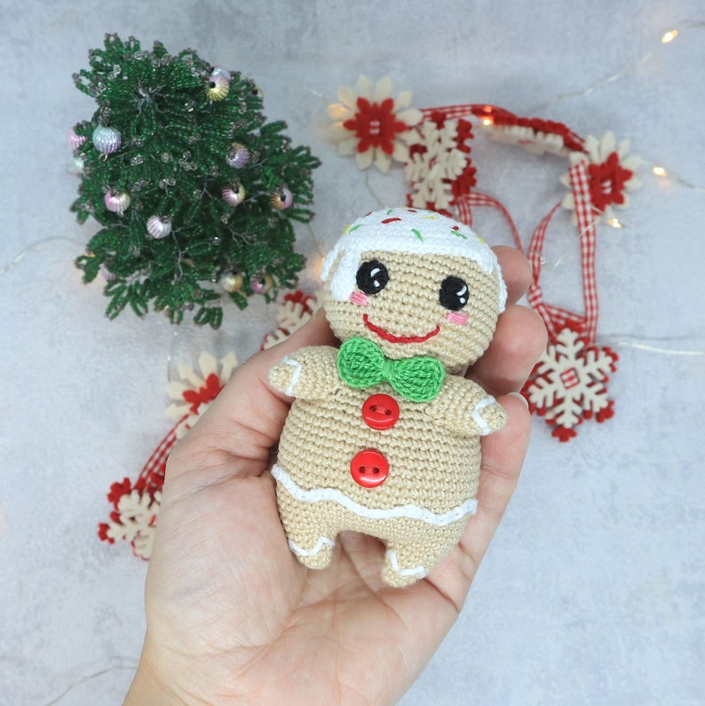 crochet christmas patterns by Liudmyla of Ludovic Toys #crochet #christmas