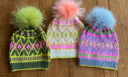 Bright Pops Of Color Make This ‘York Hat’ The Perfect Knit Gift For Someone You Love