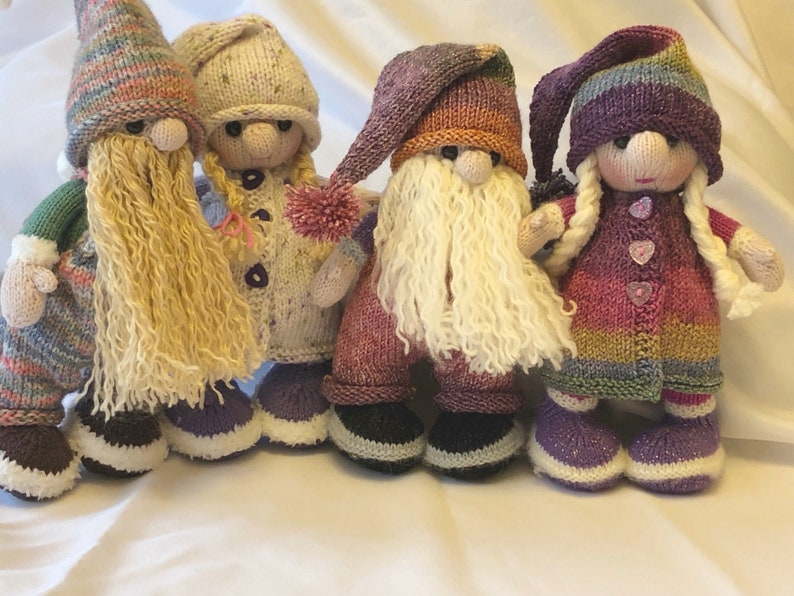A Knit Gnome for Your Home ... Five Fun Patterns To Choose From!
