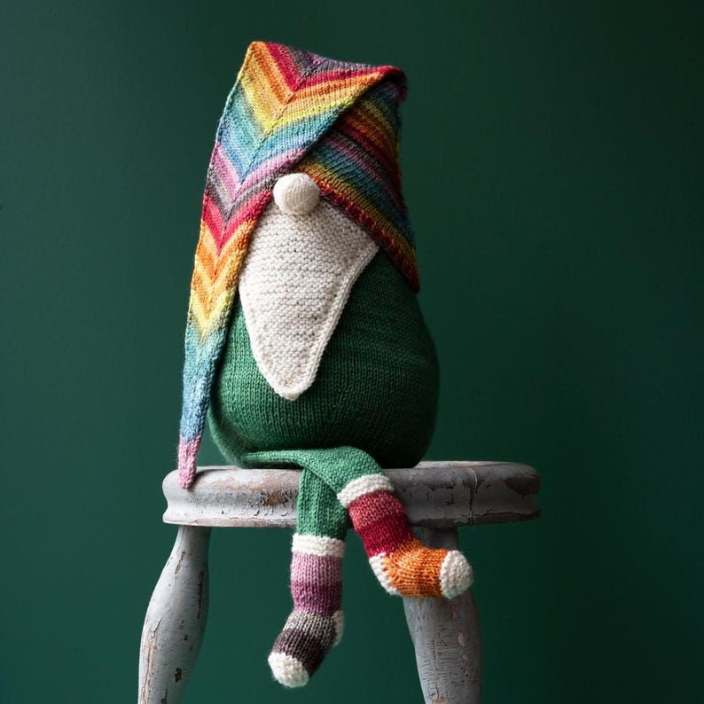 A Knit Gnome for Your Home ... Five Fun Patterns To Choose From!