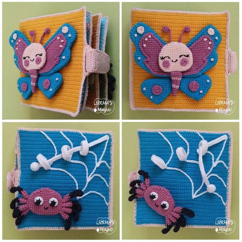 Five Quiet Book Patterns By Tanya Borisova of Sirma's Magic