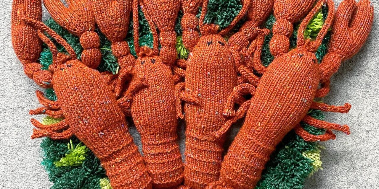 Free Pattern! Meet The Knitted Lobster Designed By Karla Courtney