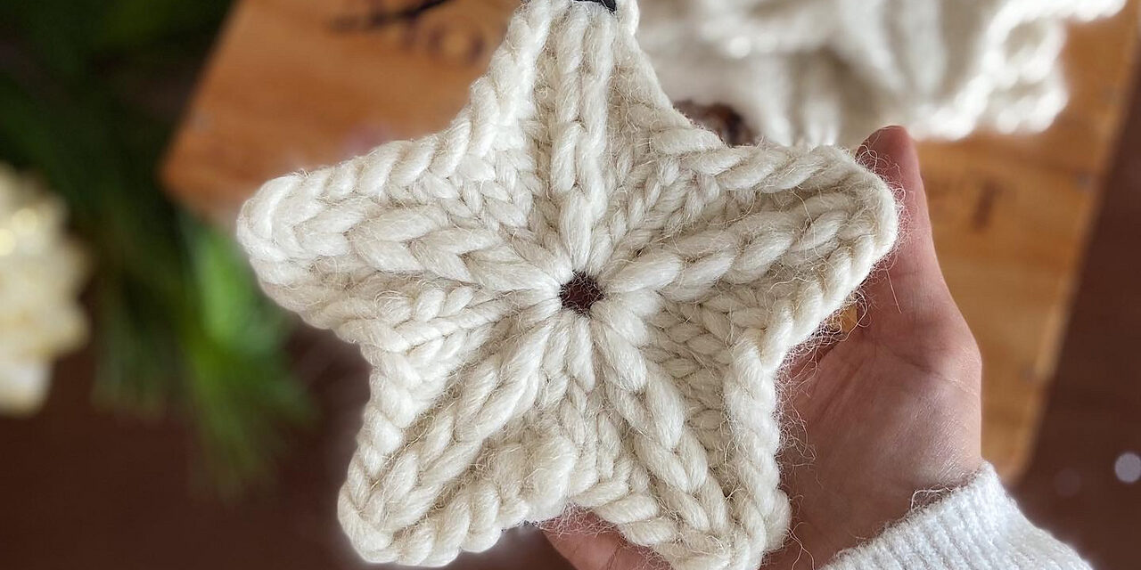Beautiful Star Ornament Pattern For Knitters … FREE Pattern!