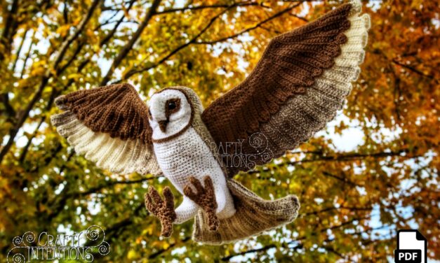 Crochet a Beguiling Barn Owl, Get The Amigurumi Pattern Designed By Megan Lapp Of Crafty Intentions