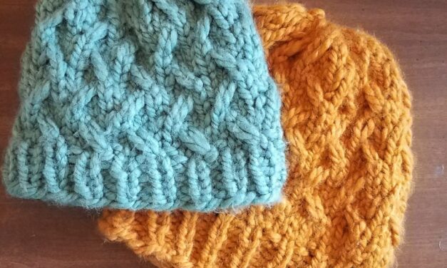 Knit a Good Tides Beanie Designed By Jessie Bright … This Gift Works Up Quick!