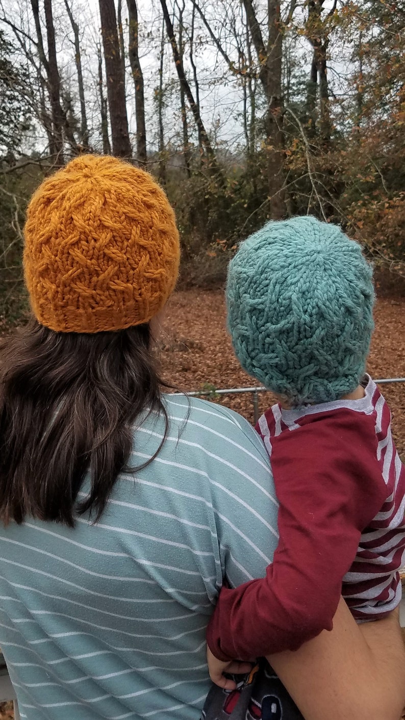 Knit a Good Tides Beanie Designed By Jessie Bright ... This Gift Works Up Quick!