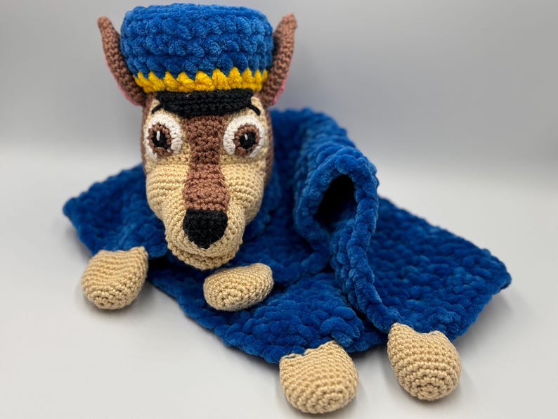 Get The Crochet Pattern To Make This Popular Puppy Character Lovey