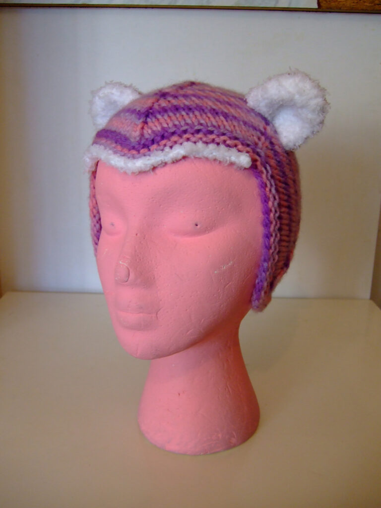 Knit A Colorful & Fun Beasty Bonnet - Show Off Your New Looks As A Horse, Cat OR Bear!