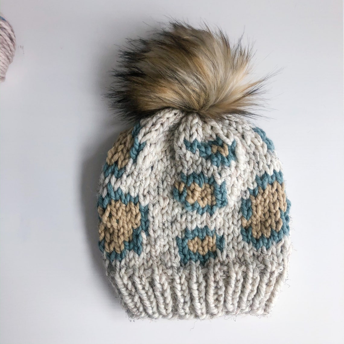 Knit a Wild at Heart Beanie ... Leopard Print Remains Wildly Popular!