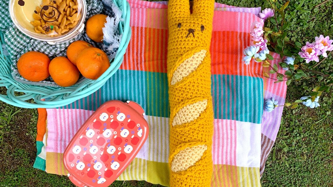 Bunnify Your Life and Crochet a Happy Little ‘Bunny Baguette’ Amigurumi!