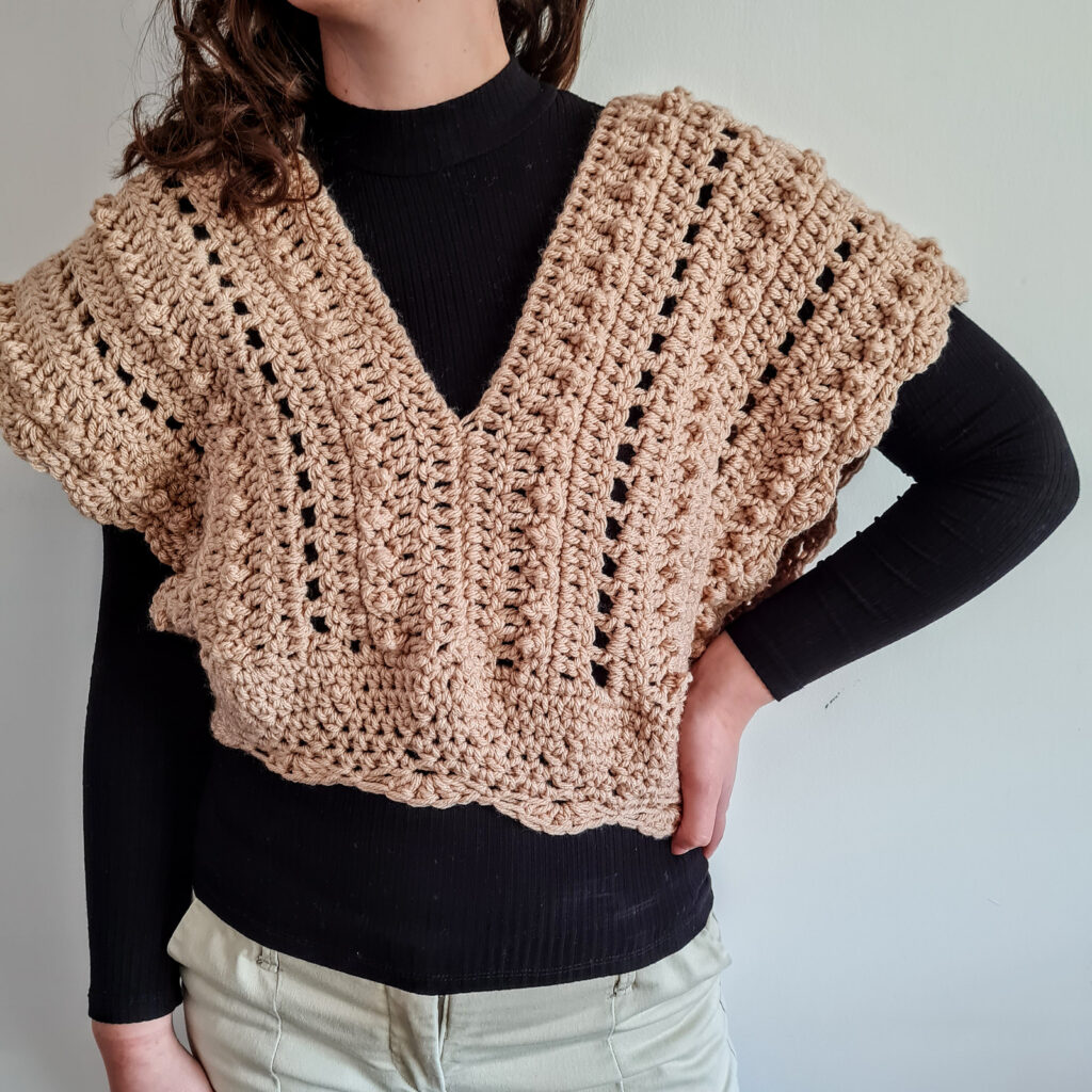 Crochet A Cute Sophia Bolero Designed By Sandra Regev | KnitHacker