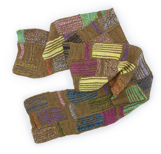 ‘Knit a Baker’s Dozen’ … Scarf Pattern Designed By Ann Weaver