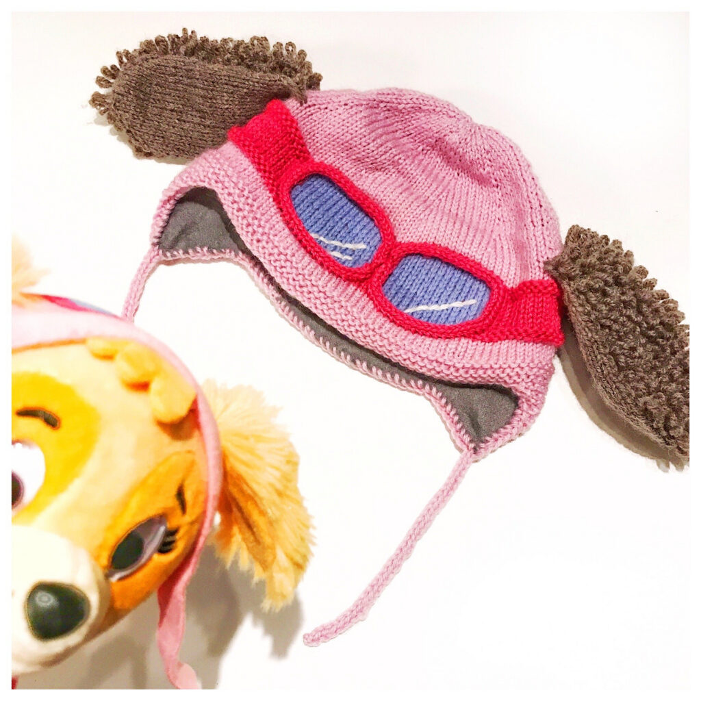 Paw Patrol Inspired! Skye Fans Will Love This Knit Pilot Hat Designed By Kjersti Lunnan