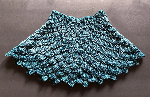 Knit a Moon Dragon Capelet Designed By Lavish Craft