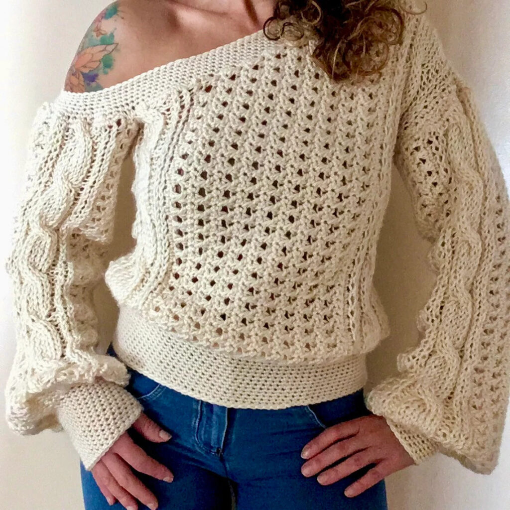 If You Knit & Crochet, Have I Found A Sweater Pattern For YOU … It’s ...