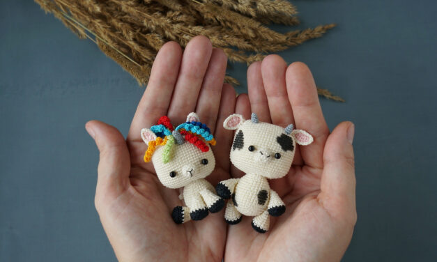 A Unicorn and a Cow Walk Into A Yarn Shop … Amigurumi Patterns From Little Toys World