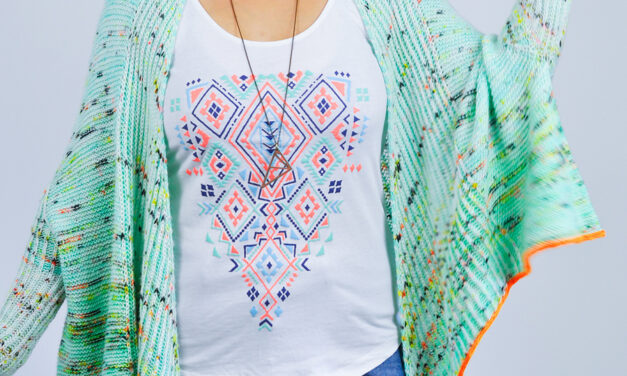 It’s The Perfect Time Of Year To Knit This Shusui Shrug Designed By Susanne Sommer