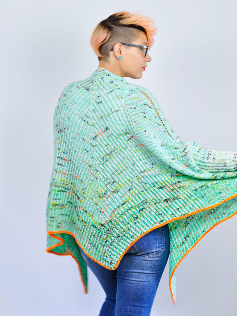 It's The Perfect Time Of Year To Knit This Shusui Shrug Designed By Susanne Sommer