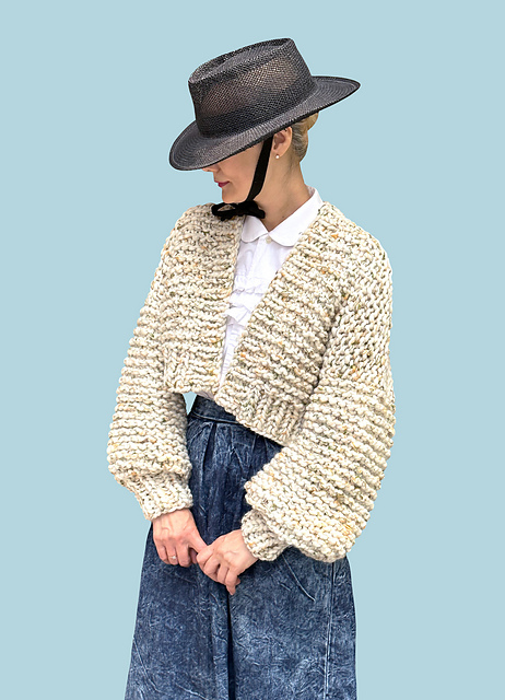 Free Pattern Alert! Knit A 'My First' Cardigan