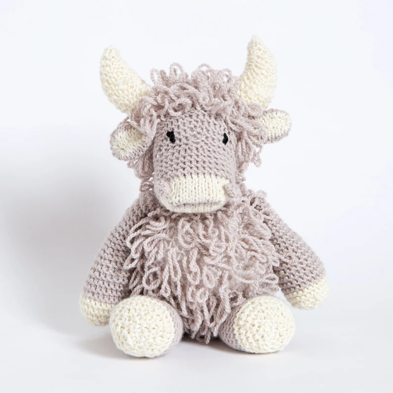 Designer Spotlight: Awesome Animal Knitting Kits By Claire Gelder of Wool Couture Company ... This Is Where The Wild Things Are!