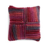 Free Pattern Alert! Crochet a Wiggle Stripes Pillow – Great Housewarming Gift!