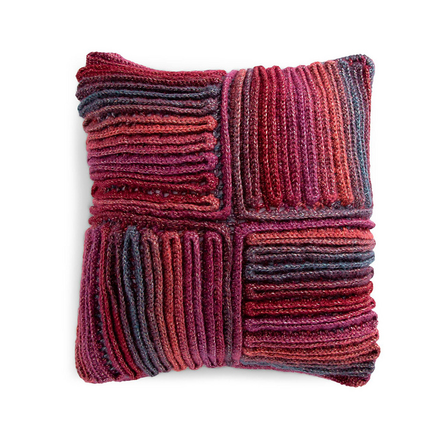 Free Pattern Alert! Crochet a Wiggle Stripes Pillow