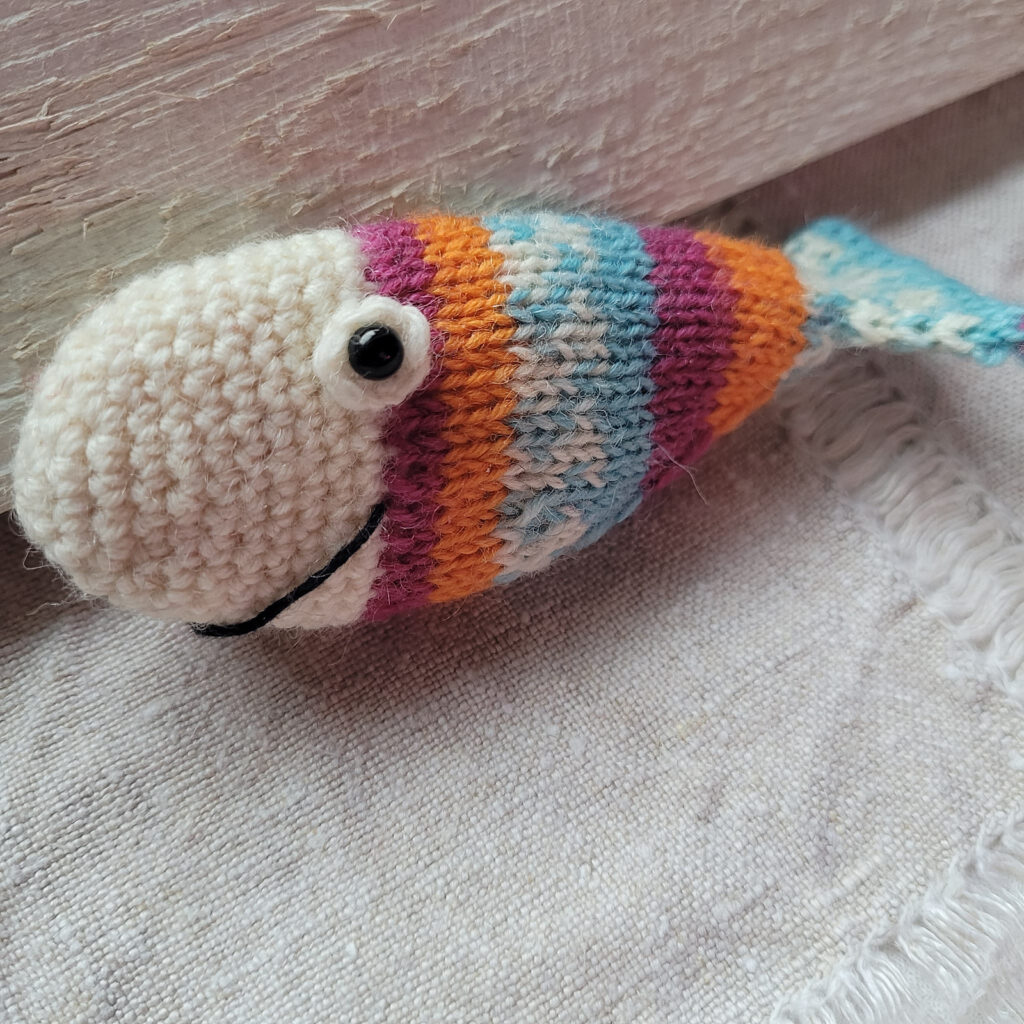Free Pattern Alert! Knit a Sweet 'Sockenwollefisch' Designed By Steffi Mark